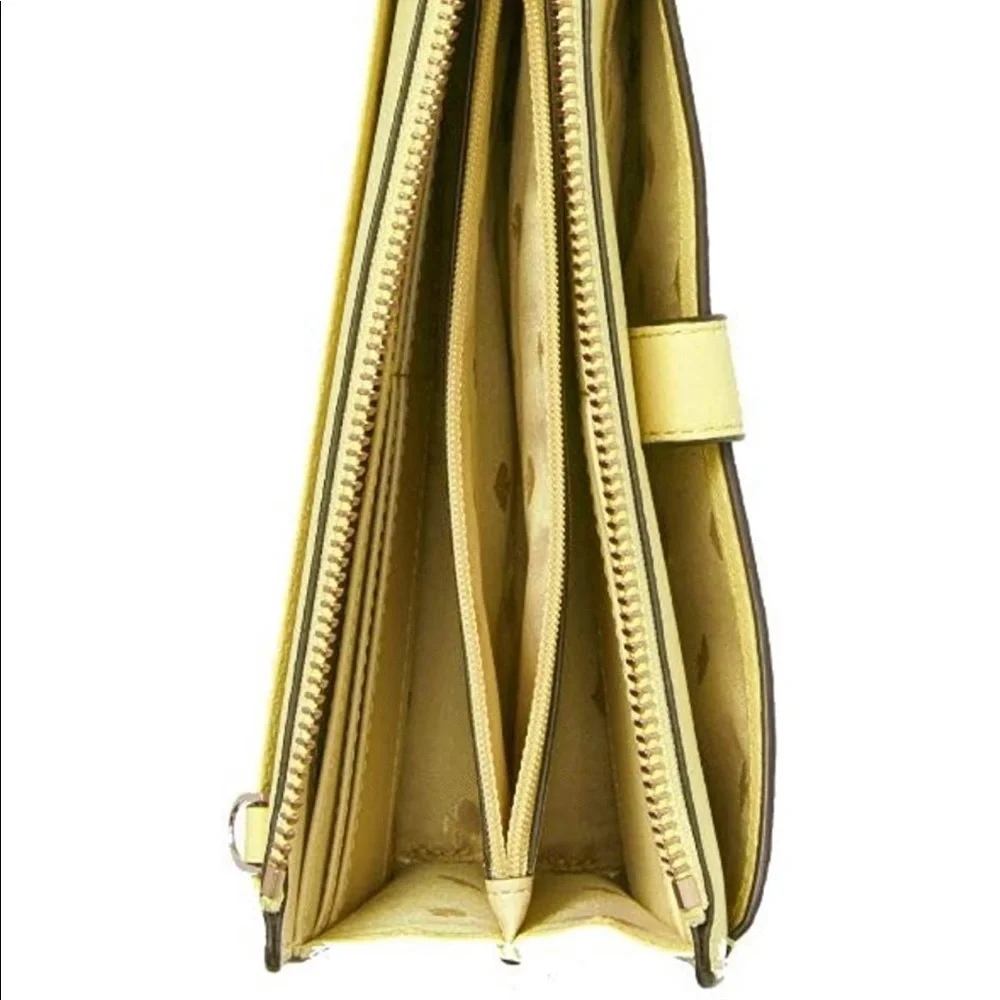 KATE SPADE JACKSON SMALL TAB CROSSBODY LIMELIGHT - Picture 4 of 16